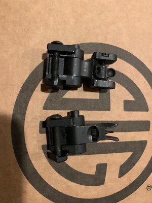 SIG SAUER FLIP UP IRON SIGHTS アイアンサイト実物 SIG SAUER SITE-SET-1913-FLIP Flip Up Iron Sights - Black for