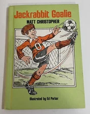Jackrabbit Goalie Matt Christopher 1978 Vintage HC Book Weekly Reader Soccer