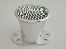 2" H.8 HD.8 Trumpet Ram Pipe Long with Gauze for SU Carburettor Made In England.