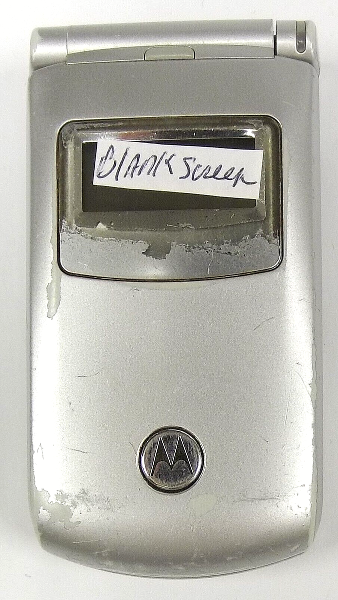 Motorola T720 - Silver ( Cingular / AT&T ) Rare Cellular