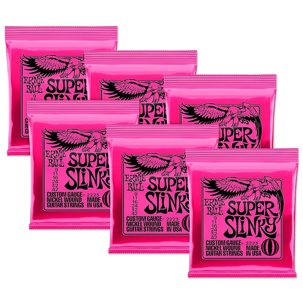 Slinky Nickel Wound Electric Guitar 6 Strings | Ernie Ball