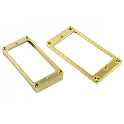 Flat Gold Metal Humbucker Pickup Mounting Ring U.S. / Gibson