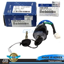 GENUINE Ignition Lock Cylinder Key for 2009 2010 Hyundai Sonata 819203KF00⭐⭐⭐⭐⭐