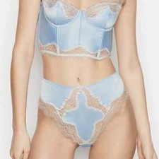 .vtg VICTORIAS SECRET DREAM ANGELS SATIN HIGH WAIST BRAZILIAN SLIP PANTY