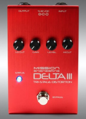 Mission Engineering Delta III Overdrive, Fuzz, Boost & EQ Pedal