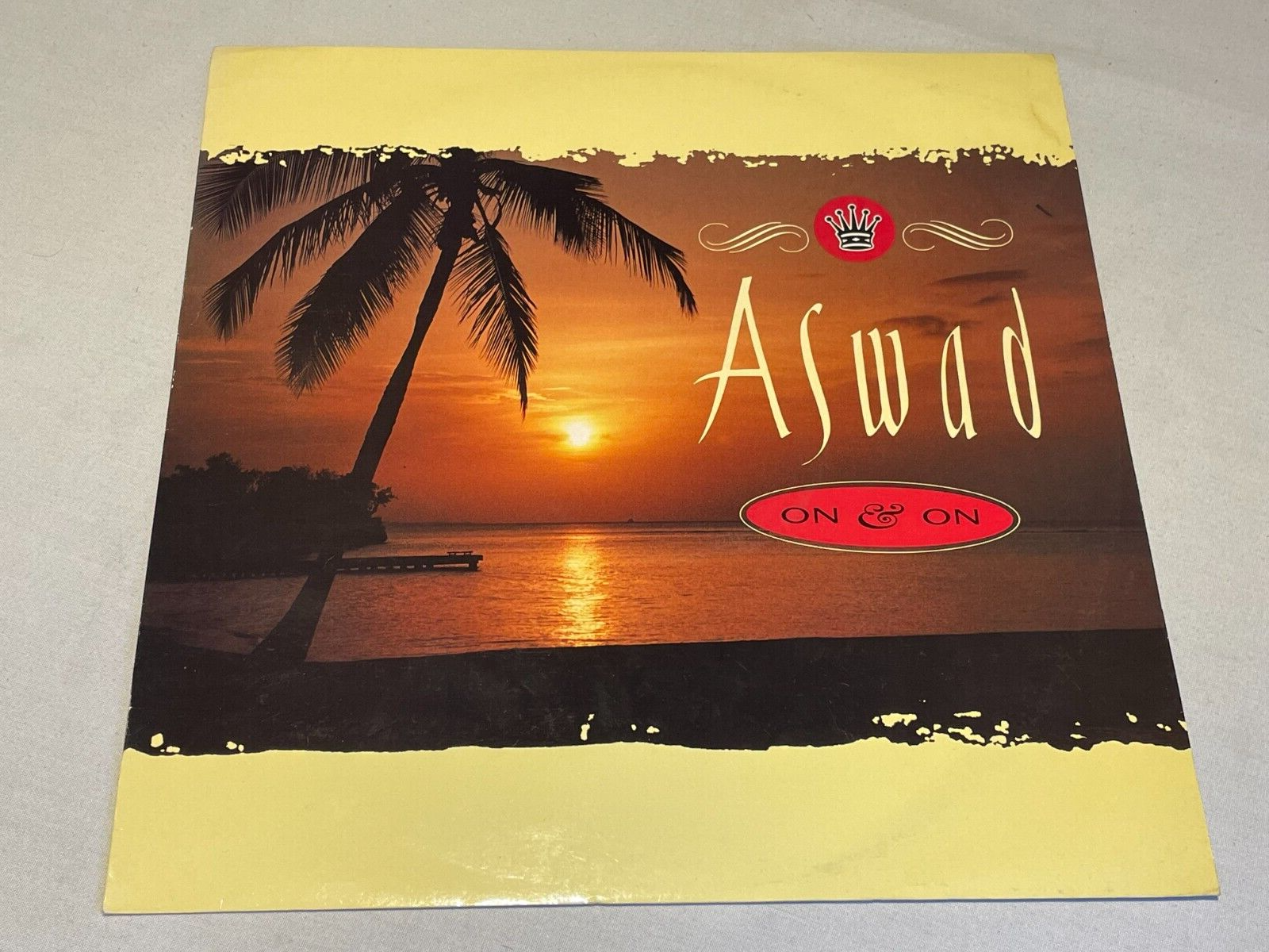 Aswad - On and On - Vinyl Record 12"" Single - 1989 Mango Records