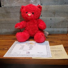 Build A Bear Red Rose Bouquet Valentines Day Plush 25th Anniversary