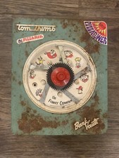Vintage Tom Thumb Bank Vault Toy As-Is Read Antique Patina