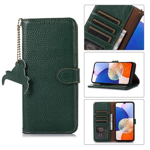 Book Magnetic Genuine Leather Flip Wallet Case Cover f Google Pixel 6/ 7/8/9 Pro - 第 21/28 張圖片