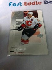 UPPER DECK HOCKEY 2002-03 JAROME IGINLA TOP SHELF CARD 12 CALGARY FLAMES HHOF
