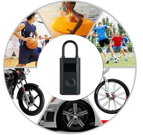 Xiaomi Portable Electric Air Pump Compressor 1S Digital Tire Inflator Bike Ball - Bild 3 von 12