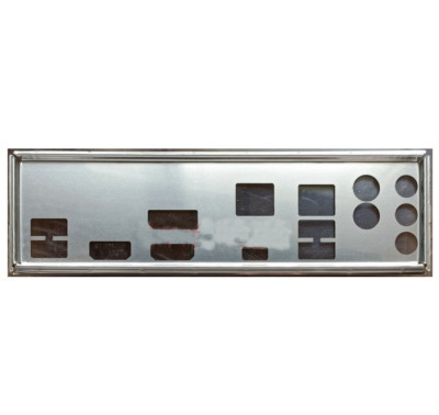 OEM I/O IO shield Backplate For GIGABYTE H370N WIFI Motherboard Rear Baffle