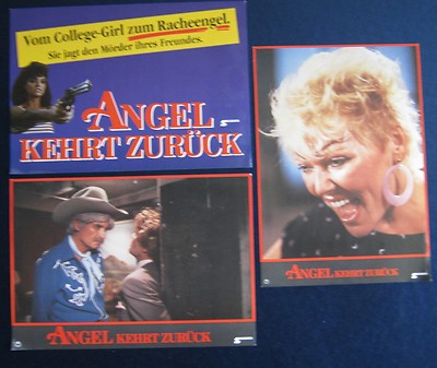 3 AF`s / lobby cards  Angel kehrt zurück / Avenging Angel    Betsy Russell