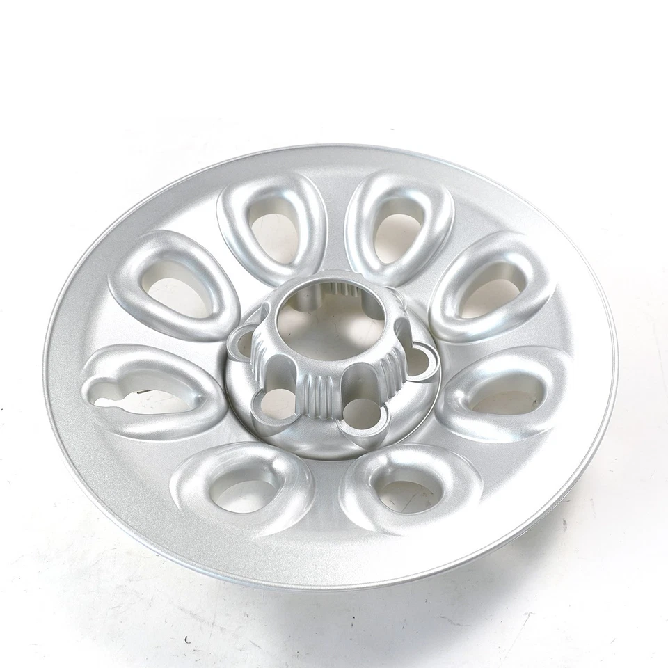 Tapacubos tapacubos cubierta de rueda completa de 17" plateada para Chevy 1500 2005-2015 4 piezas Foto 4 de 4