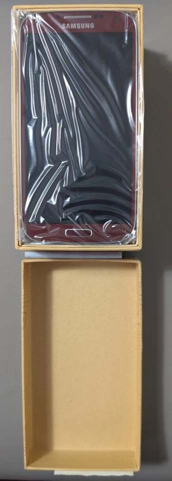 Samsung Galaxy S4 GT-I9505 16 GB rojo-rojo Aurora Mini ¡sin usar! con embalaje original - Imagen 2 de 4