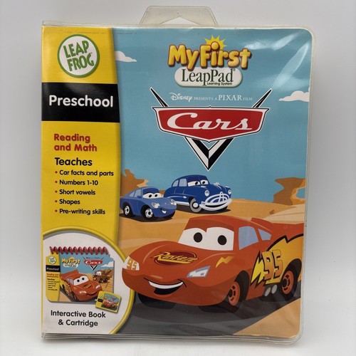 Leap Frog Disney Cars My First LeapPad Vorschule Lesen Mathekassette + Buch