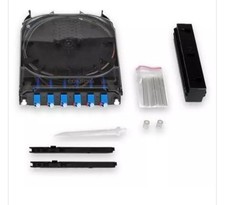 CCH Pigtailed Splice Cassette 12 F LC UPC duplex