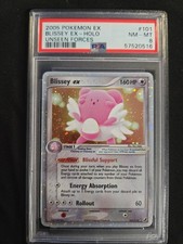 Blissey ex 101/115 EX Unseen Forces Holo PSA 8 on eBay