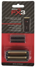 BaByliss PRO Black Replacement Double Foil Head  Cutters For FX3 Shaver FXX3RFB