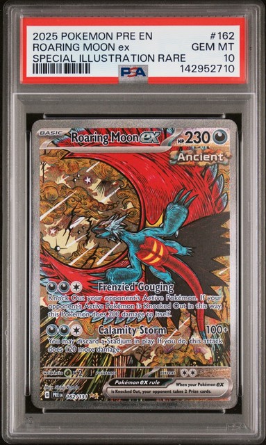 Roaring Moon ex #162 (Prismatic Evolutions (2025))