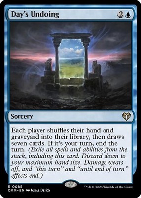 Day's Undoing - 85 - NM - Commander Masters