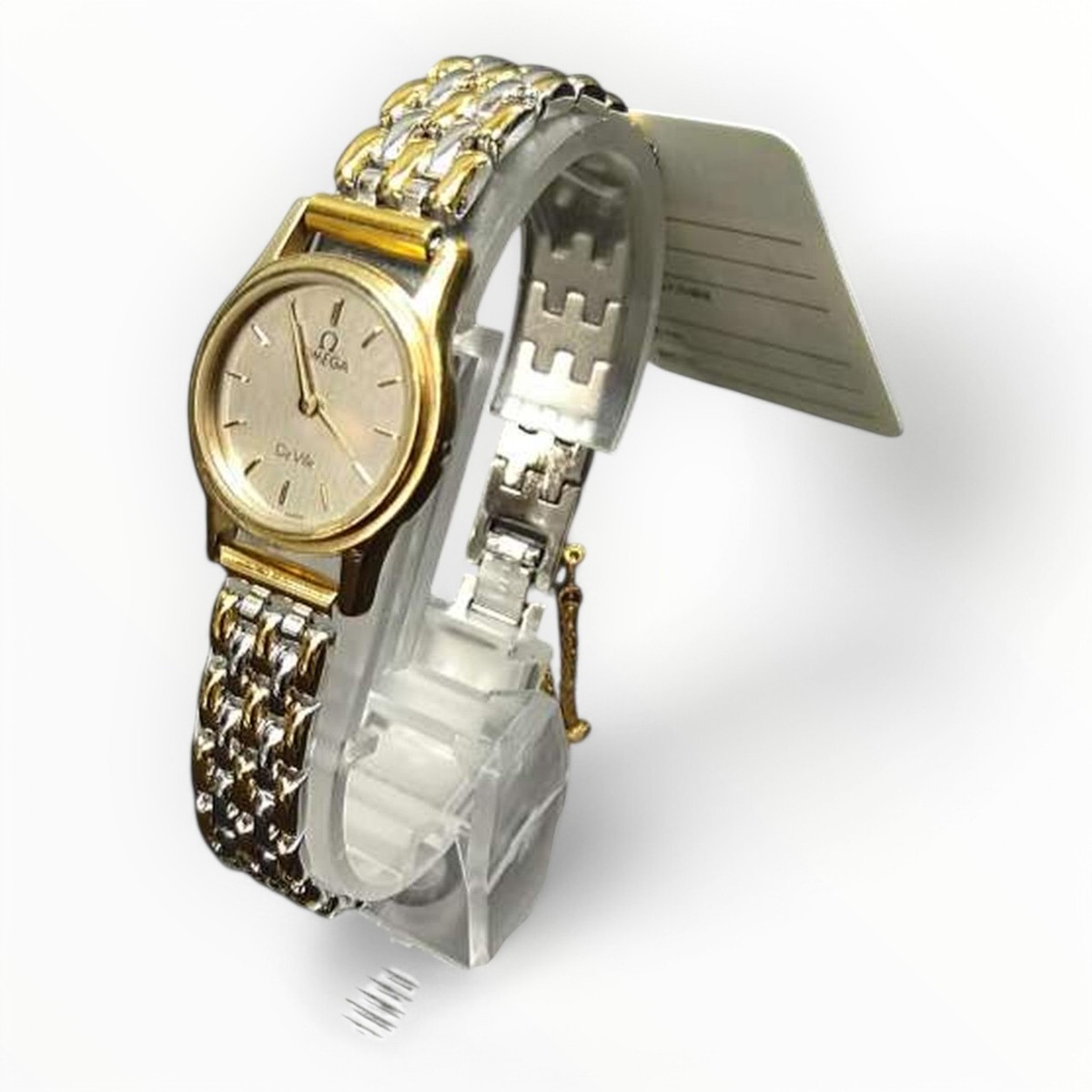中古稼働品OMEGA 1387 DE VILLE クオーツ ゴールド　プッシュ式 OMEGA オメガ DeVille 1387 クォーツ 腕時計 ゴールド系