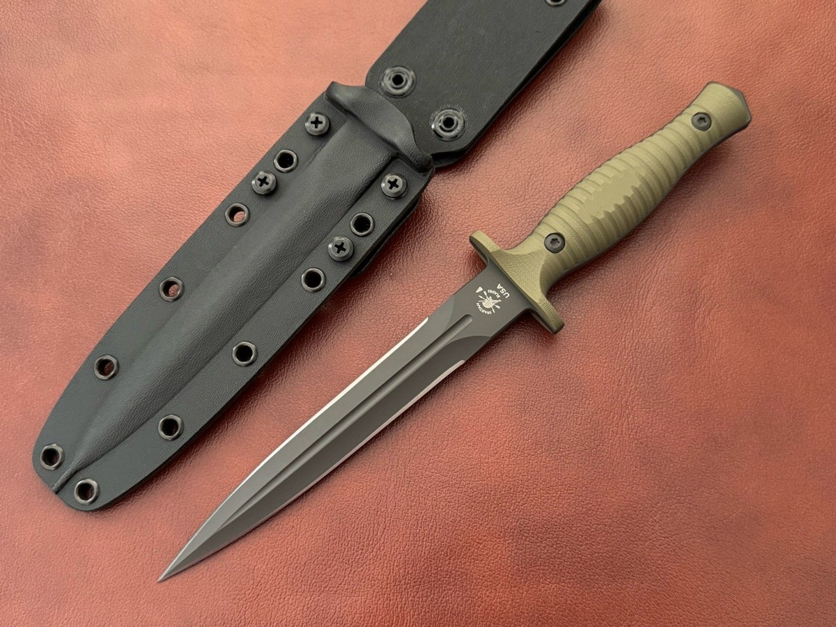 Spartan Blades Les George V14 Fixed Blade Knife Dagger S45VN Blade