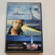 The Day After Tomorrow / i Robot / Independence Day DVD