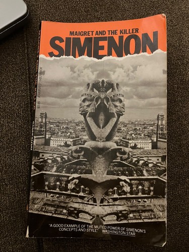 Maigret and the Killer ~ Georges Simenon ~ 1979 1st Harvest HBJ, Paperback - Picture 5 of 8