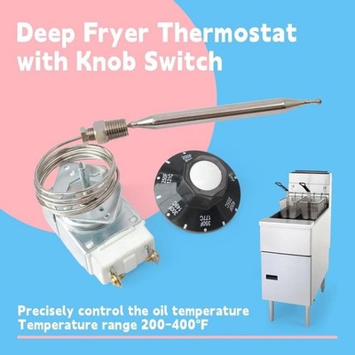 Fryer Thermostat For Pitco 60124501 Imperial 1175 American Range 11113 200-400F