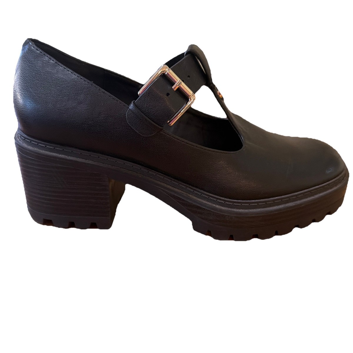 GBG Los Angeles Chunky Platform Mary Jane Shoes Womens Sz 9.5