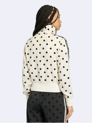 Adidas SATIN POLKA DOTS TT Track Top Jacket M Medium New Nwt | eBay