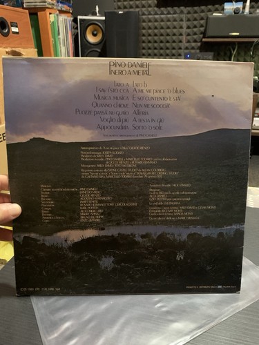 '' PINO DANIELE '' SCHWARZ HALB '' VINYL 3C 064 18468 '' - Bild 2 von 14