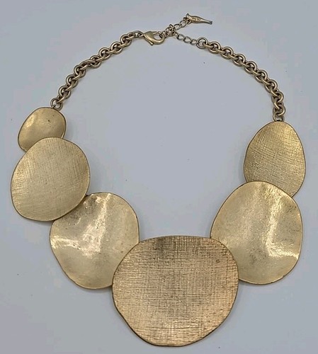 Collana vintage Chloe + Isabel collare lunga 16 pollici con estensione 2 pollici - colore oro - Foto 7 di 9