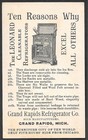 3 VINTAGE APPLIANCE ADVERTISING ITEMS: 1900-1930's TRADE CARD & CATALOG-ICEBOX + — photo 5