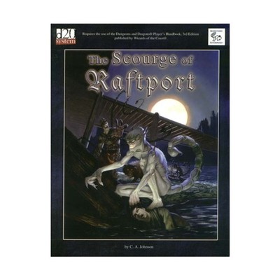 Monkey God d20 RPG Scourge of Raftport VG+