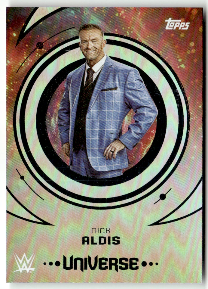 Topps Universe WWE Wrestling 2025 N° 98 Nick Aldis Carte Sport Original - Photo 1/2