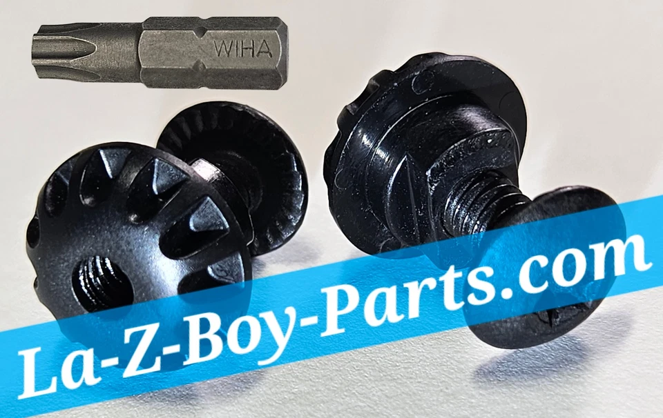 Juego de ojales de plástico reclinables La-Z-Boy COMO NUEVOS OEM LAZY BOY Foto 4 de 4