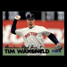 Tim Wakefield #297 1999 Fleer Tradition Boston Red Sox Baseball Card MLB