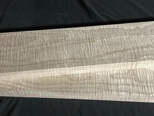 Curly Maple 1.3x6x36" Tiger S4S Lumber Wood Matching SET 113 SUPER Curl