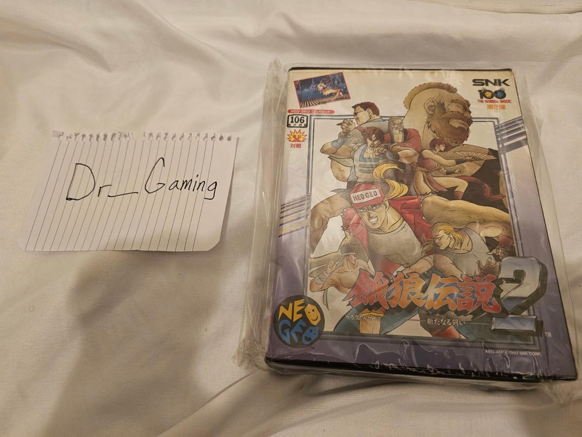 FATAL FURY 2 GAROU DENSETSU 2 Neo Geo AES Neogeo JAP SNK Cartridge Complete EUR 119,95 - ES