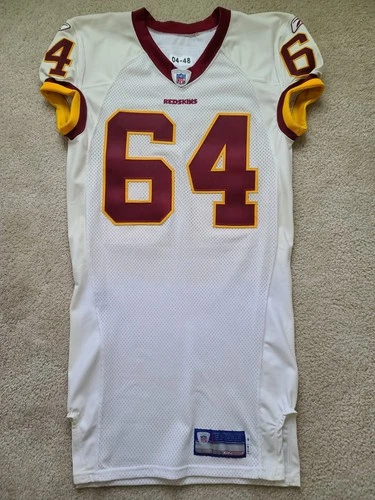 NFL Washington Redskins Lenny Friedman Game Used Worn 2004 Reebok Jersey