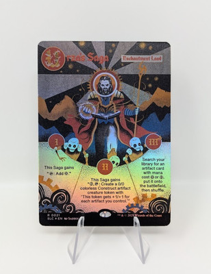 Купить mtg secret lair final fantasy weapons foil english opened