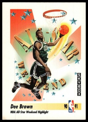 1991-92 SkyBox #315 Dee Brown