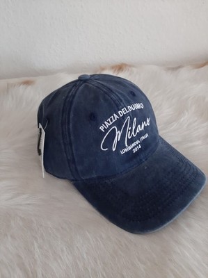 Zwillingsherz   Basecap - Cap - Kappe - Blau ''Milano''