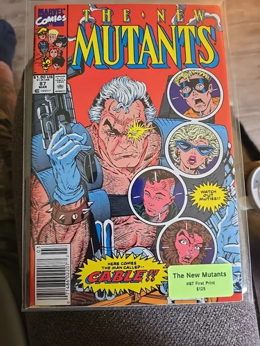The New Mutants #87 NEWSTAND 