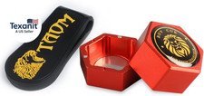 TAOM Hexagon Magnetic Chalk Holder,Portable Pool Cue Chalk Holder for Predator C
