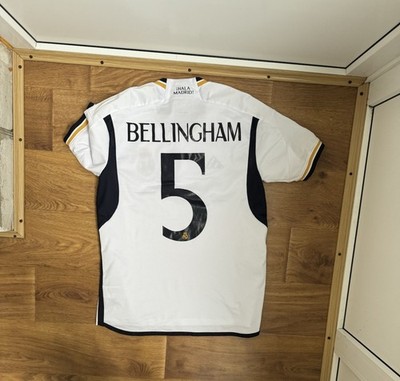 Real Madrid Away Jersey #5 Jude Bellingham Size Men's S | eBay