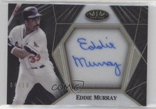 2022 Topps Tier One Clear One 4/10 Eddie Murray #C1A-EM Auto HOF 09if