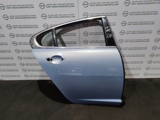 JAGUAR XF X250 O/S DRIVER SIDE RIGHT REAR DOOR BLUE JJZ